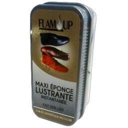 FLAM'UP Maxi esponja abrillantadora incolora para zapatos de cuero y sintéticos 1 pieza