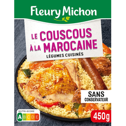 FLEURY MICHON Plato preparado Cuscús a la marroquí 450 g
