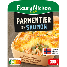 FLEURY MICHON Parmentier de Salmón y espinacas 300 g