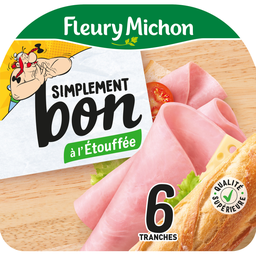 FLEURY MICHON Jamón de cerdo sin corteza Simplement Bon 6 lonchas 240 g