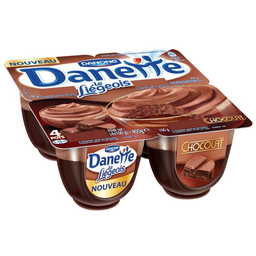 DANETTE Sensation Double Chocolate Dessert Cream 4 x 100 g