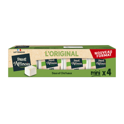 PAVE D AFFINOIS Fromage Mini l'Original Doux et Onctueux PAVE D'AFFINOIS