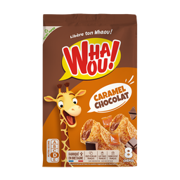 WHAOU Crepes Recheados de Caramelo e Chocolate 256 g