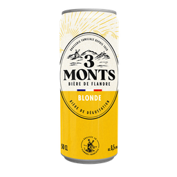 3 MONTS Bière Blonde de Dégustation de Flandre 8,5% 0.5