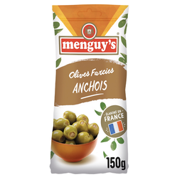 MENGUY'S Olives Vertes Farcies aux Anchois