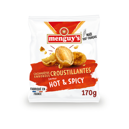 MENGUY'S Cacahuètes enrobées croustillantes hot&spicy 170g