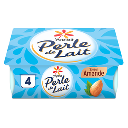 PERLE DE LAIT Spécialité Laitière Amande PERLE DE LAIT