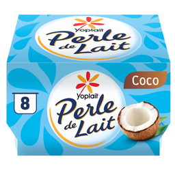 PERLE DE LAIT Spécialité Laitière Coco PERLE DE LAIT