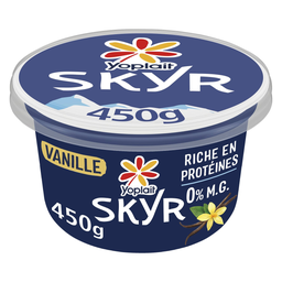 YOPLAIT Skyr vanille 0% mg skyr de
