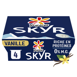 YOPLAIT Skyr Protéiné Vanille 0% MG