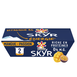 YOPLAIT Skyr Protéiné Mangue Passion 0% MG 140 g