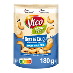 VICO Anacardos Natur'&bon sin sal 180 g