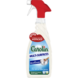 CAROLIN Spray multi-surfaces au biscarbonate 650ml