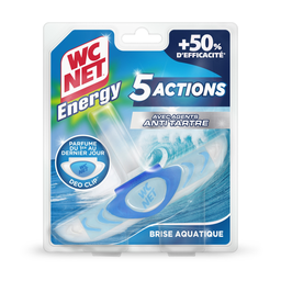 WC NET Energy Bloque WC 5 Acciones Brisa Acuática 38 g