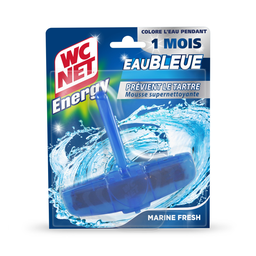 WC NET Bloque WC Energy Agua Azul Marine Fresh 40g