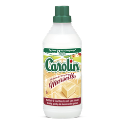 CAROLIN Nettoyant liquide sols au savon de Marseille 1l