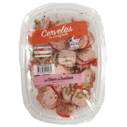 BRIENT Cervelas vinaigrette 250g