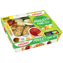 DAUNAT Ensalada de pasta con pollo y salsa césar 320 g