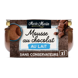 MARIE MORIN Mousse Au Chocolat au lait MARIE MORIN