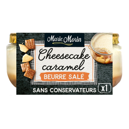 MARIE MORIN Cheesecake caramel au beurre salé MARIE MORIN
