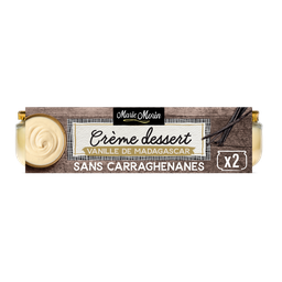 MARIE MORIN Crème Dessert Vanille de Madagascar MARIE MORIN