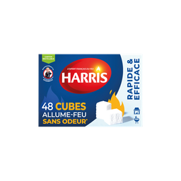 HARRIS Allume-feux Cubes Sans Odeur