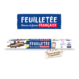 CROUSTIPATE feuilletée origine France garantie 230 g