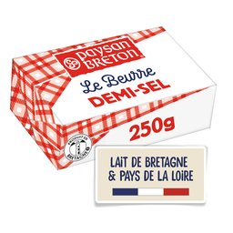 PAYSAN BRETON Beurre Demi-Sel PAYSAN BRETON