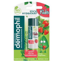 DERMOPHIL Stick À Lèvres Hydrate Et Protège Goût Fraise Gourmande Kids