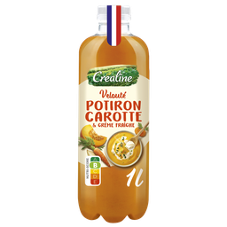 FLORETTE Sopa Velouté de Calabaza Zanahoria y Crema Fresca 1 L