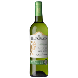 BY HAUSSMANN Vin blanc sauvignon BY HAUSSMANN