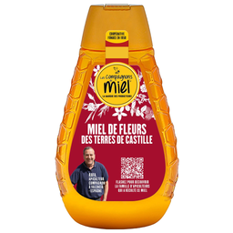 LES COMPAGNONS DU MIEL Miel de flores de las tierras de Castilla 500 g