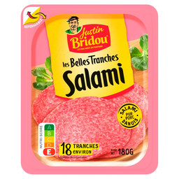 JUSTIN BRIDOU Salami Belle Tranche JUSTIN BRIDOU