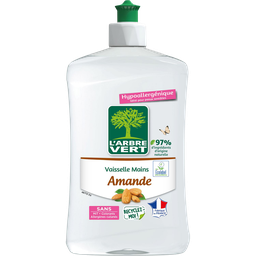 L'ARBRE VERT Detergente Loiça Manual Amêndoa Hipoalergénico 500 ml