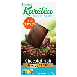 KARELEA Chocolat noir s/sucres