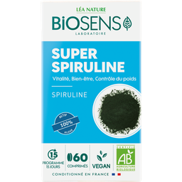 BIOSENS Comprimés Super spiruline Vitalité 60 comprimés 30 g