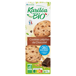KARELEA Biscuits cookies pépites de chocolat Bio 175 g
