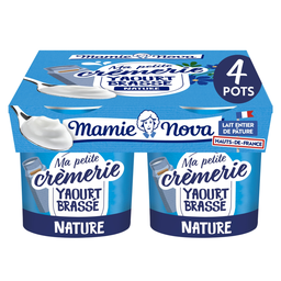 MAMIE NOVA Iogurte Batido Natural 4x135g