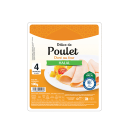 ISLA DELICE Delícia de frango dourado no forno 100 g