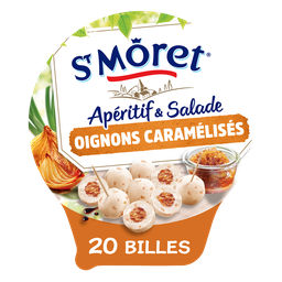 ST MORET Apéritif Bolinhas de queijo coração caramelizado toque balsâmico 100 g