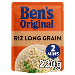 BENS ORIGINAL Riz Long Grain 2min BEN'S ORIGINAL