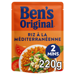 BENS ORIGINAL Riz à la Méditerranéenne 2min BEN'S ORIGINAL