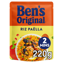 BENS ORIGINAL Riz Express Façon Paëlla 2min BEN'S ORIGINAL