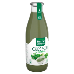 FERME D'ANCHIN Soupe cresson & cerfeuil FERME D'ANCHIN