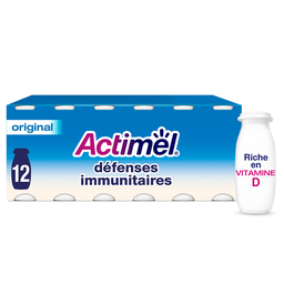 ACTIMEL Yaourt boire nature les 100 g