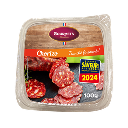 GOURMETS CHARCUTIERS Chorizo finamente loncheado 100 g