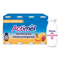 ACTIMEL Yaourt boire multifruits les 100 g