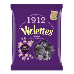 VERQUIN Rebuçados pastilhas violeta selvagem 250 g