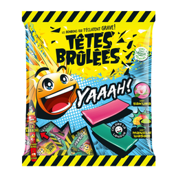 TETES BRULEES À mâcher aromatisées goût sakura 180 g