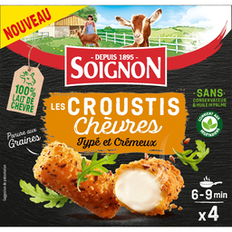 SOIGNON Croustis Chèvres Typé et Crémeux